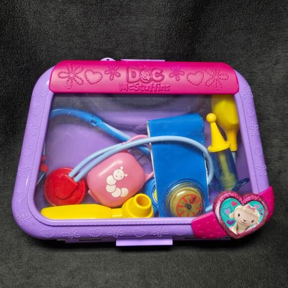 Disney Junior Just Play Doc McStuffins Doctor's Bag Set - Doctor / Nurse Care - Picture 4 of 10